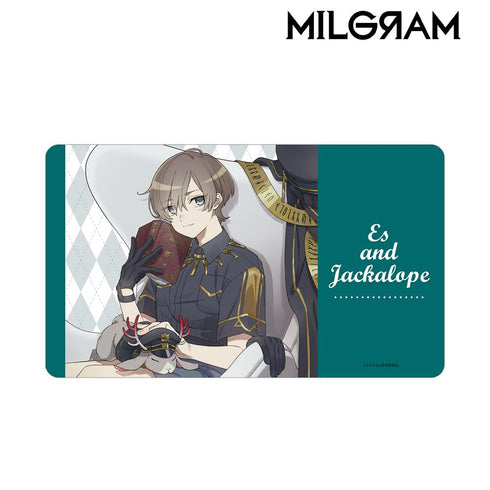 『MILGRAM -ミルグラム-』描き下ろし エス&ジャッカロープ 休息中ver. マルチデスクマット【202510再販】
